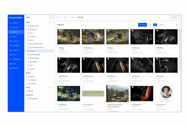 Eenvoudig alle web assets beheren in DynamicWeb CMS