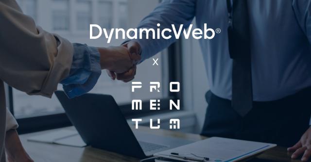 Image for partnership with Promentum and DynamicWeb
